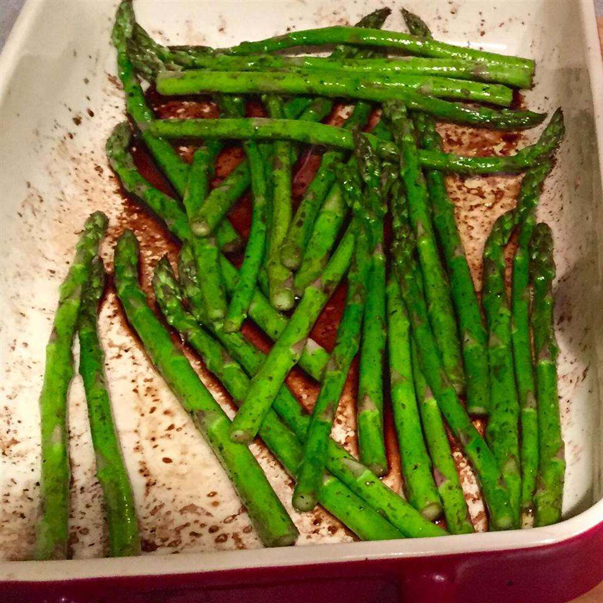 Roasted Asparagus Recipe with Balsamic Glaze