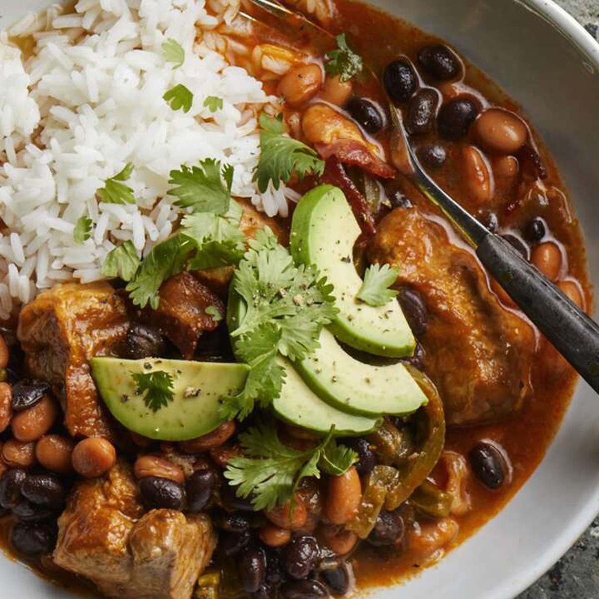 Savory Mexican Pork and Beans Recipe