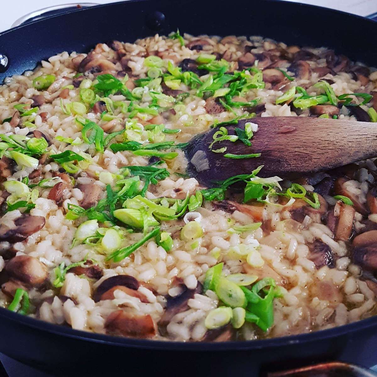 Creamy Mushroom Risotto Recipe