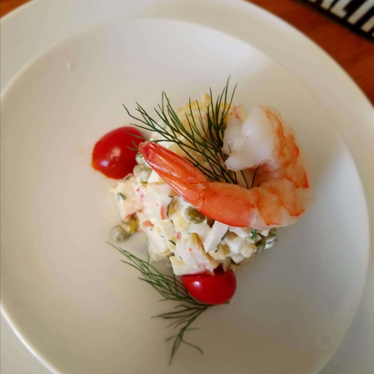 Easy Crab and Shrimp Salad Recipe