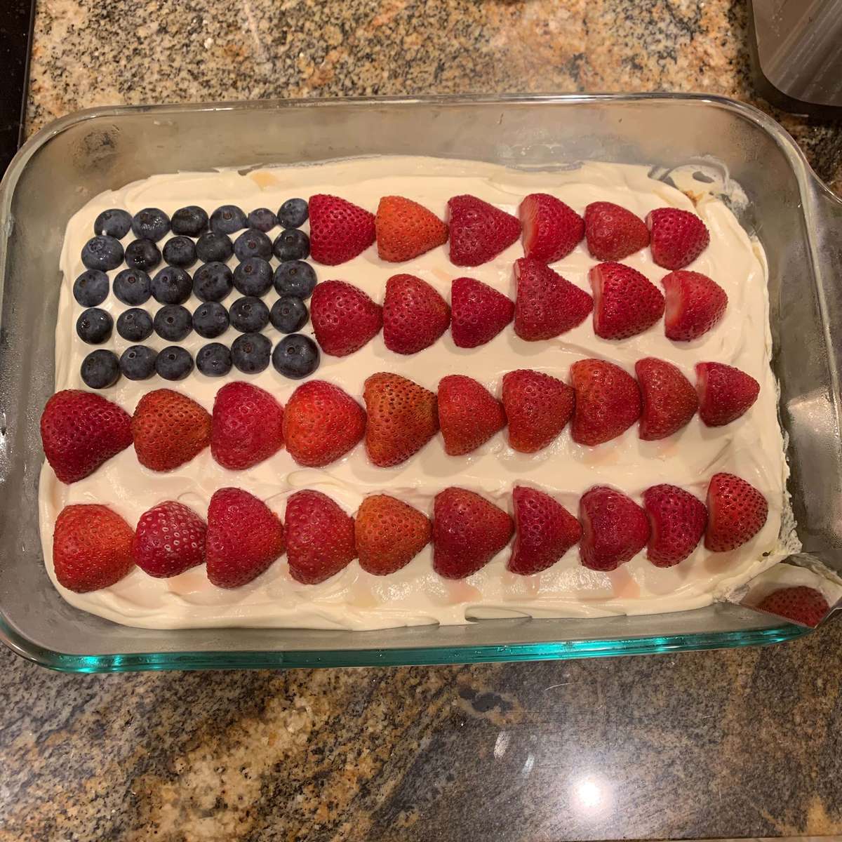 Easy Red, White, and Blue Strawberry Shortcake Recipe