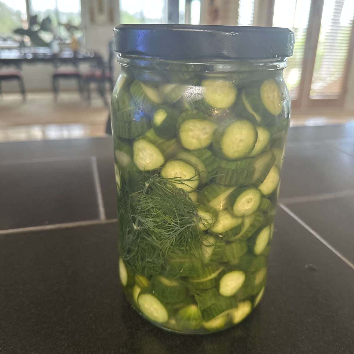 Easy Refrigerator Dill Pickles Recipe