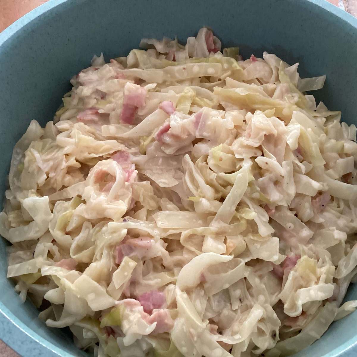 Easy Creamed Cabbage Recipe with Bacon