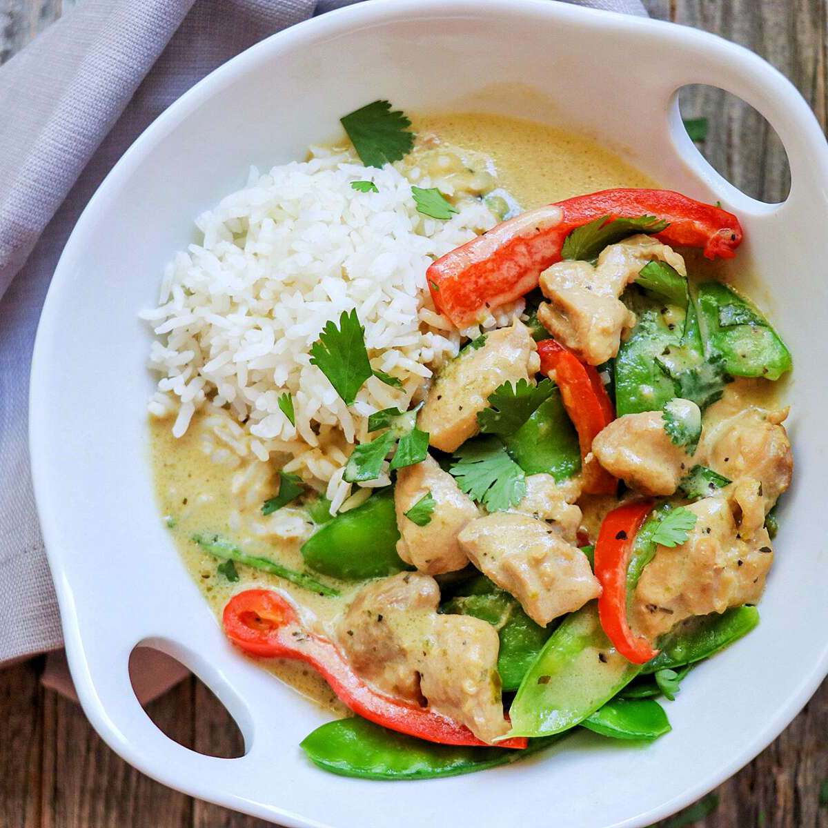 Easy Instant Pot Thai Green Curry Chicken Recipe