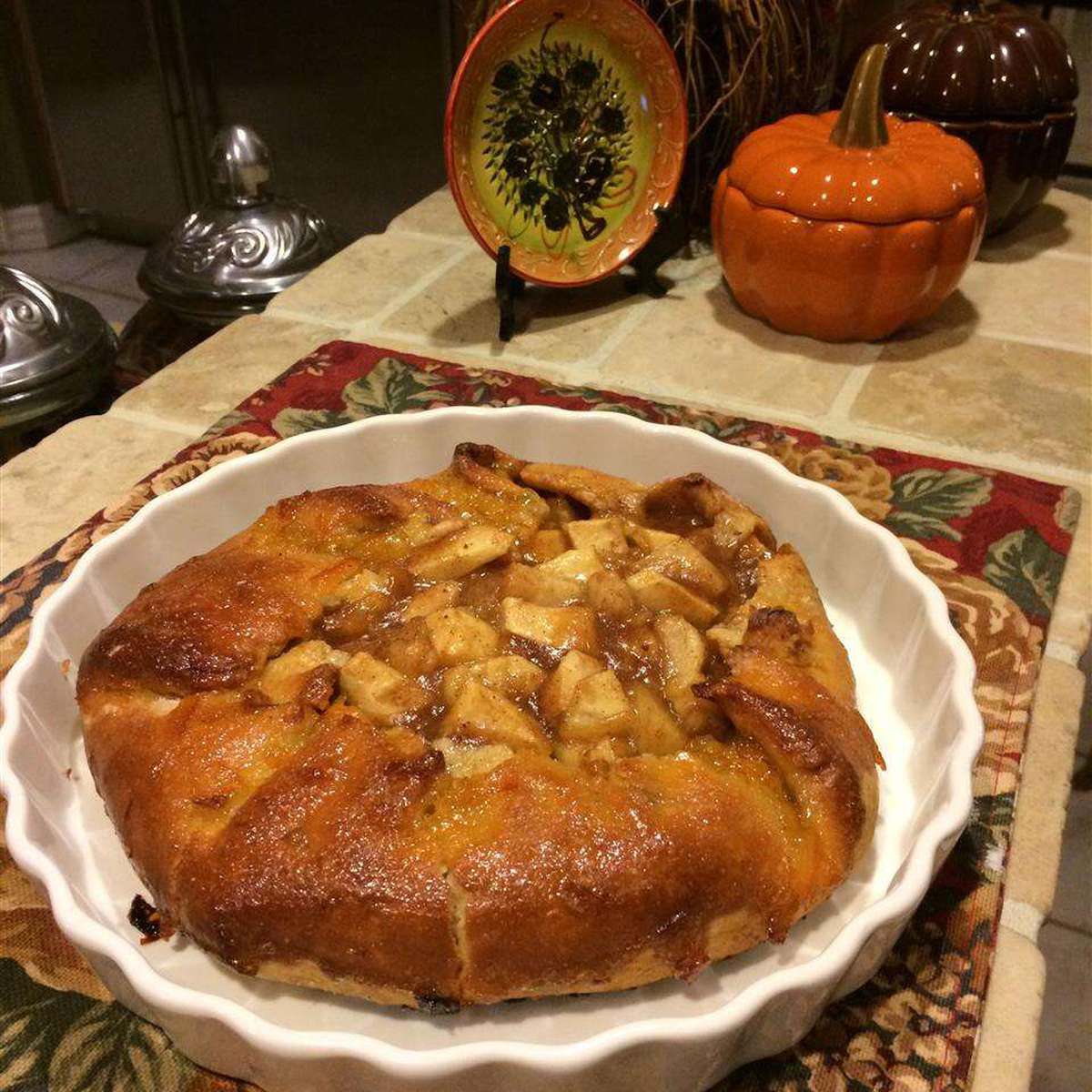 Easy Rustic Autumn Fruit Tart Recipe