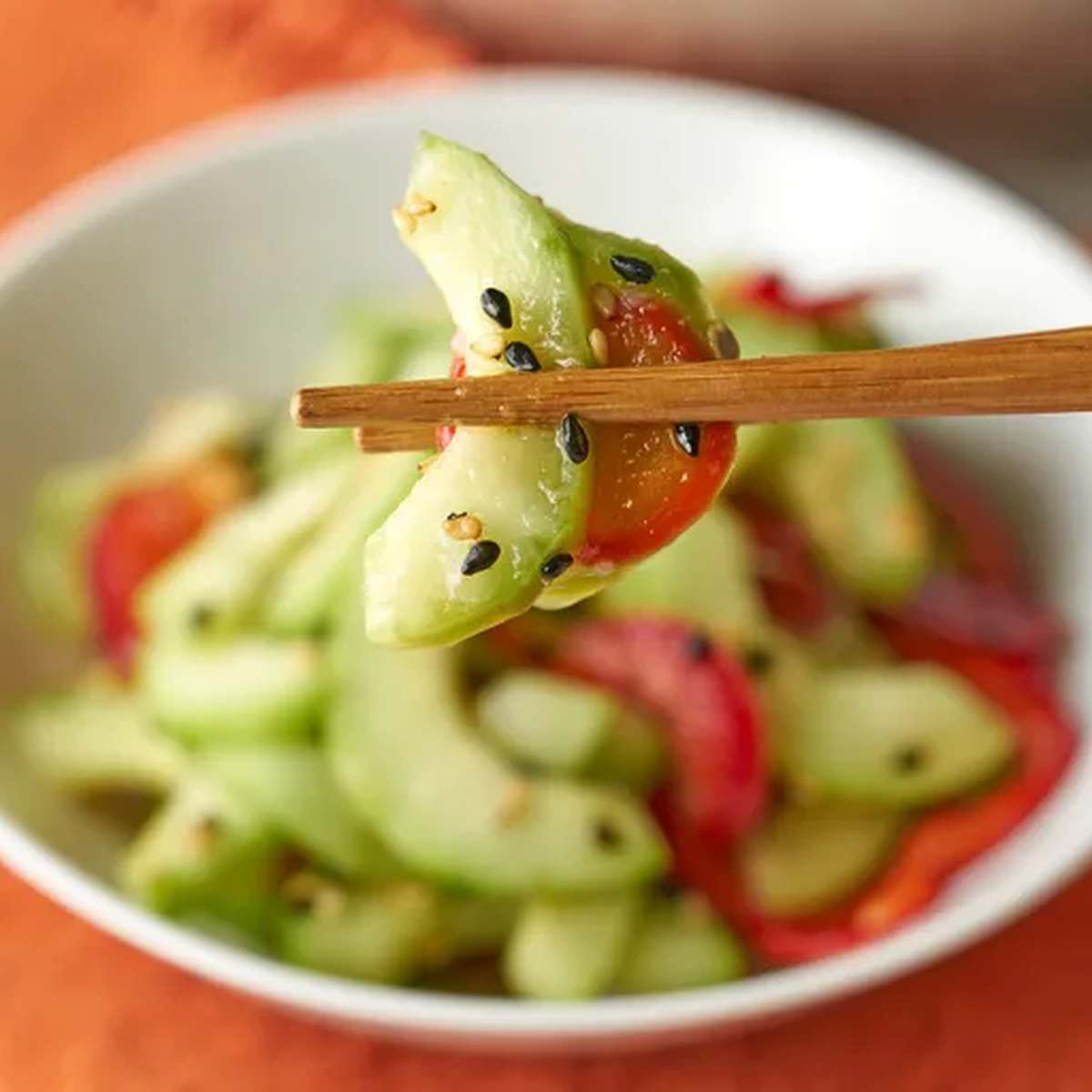 Irresistible Asian Cucumber Salad Recipe