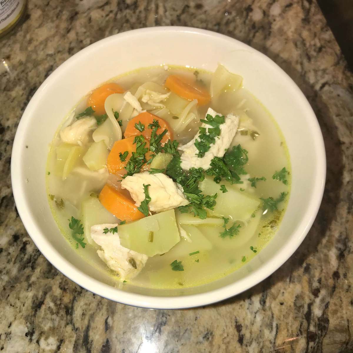 Soothing Ginger Chicken Noodle Soup Recipe for Colds