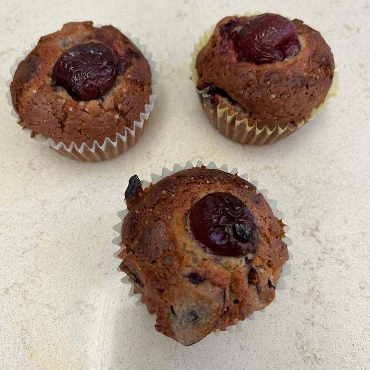 Easy Cherry Muffins Recipe
