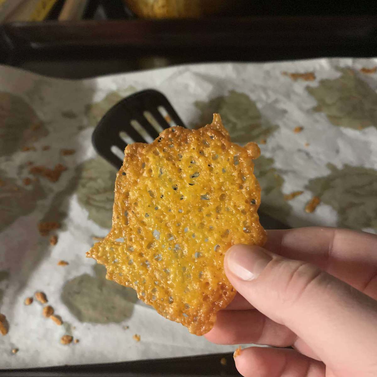 Baked Cheese Crisps: Easy Keto Snack Recipe