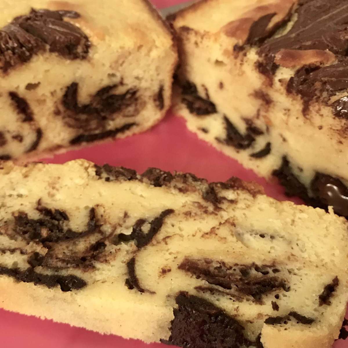 Nutella Cream Cheese Pound Cake Recipe