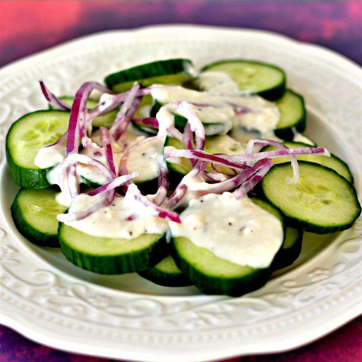 Refreshing Summertime Cucumber Salad Recipe