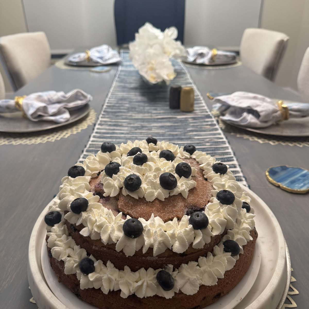 Simple Homemade Blueberry Cake Recipe