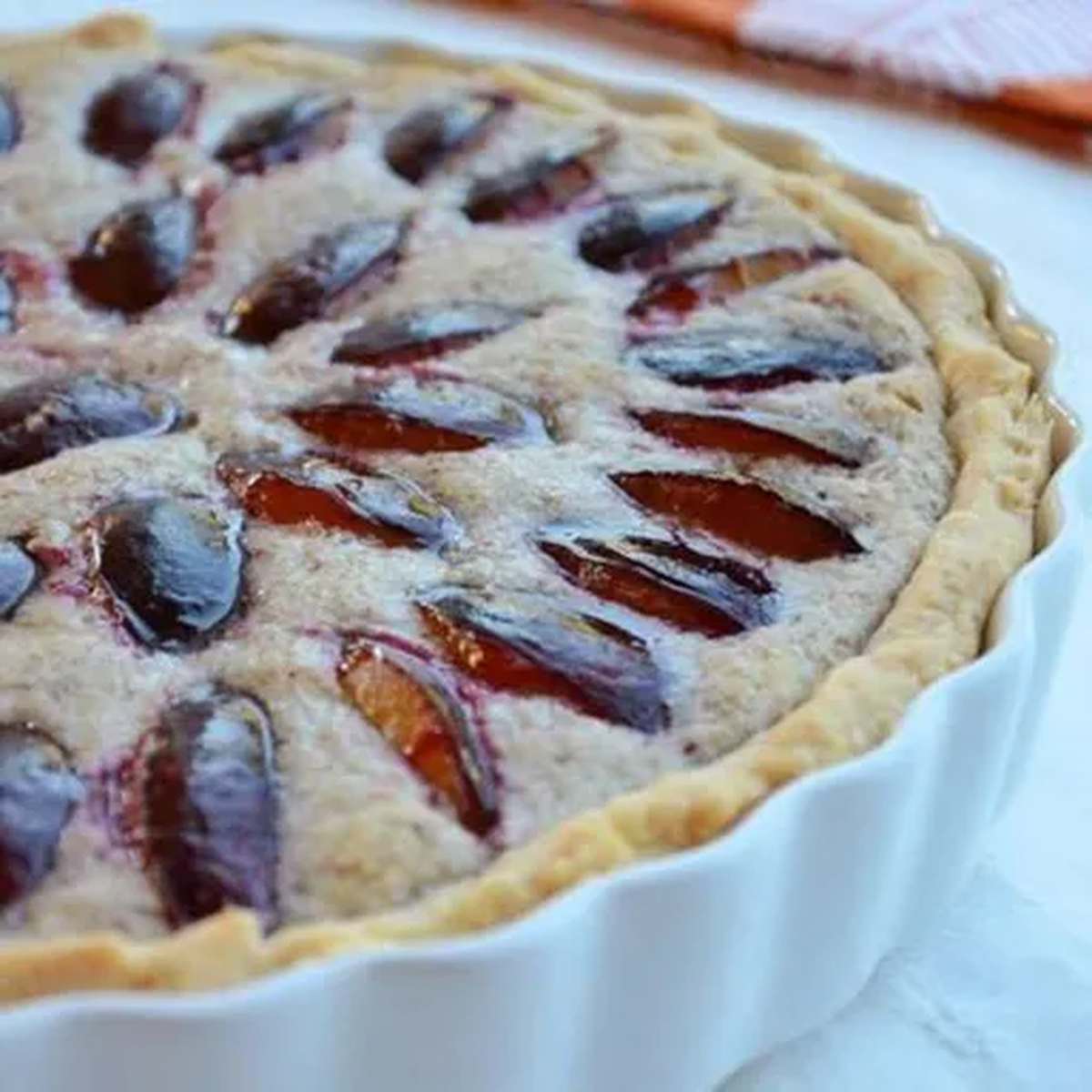 Delicious Plum Frangipane Tart Recipe