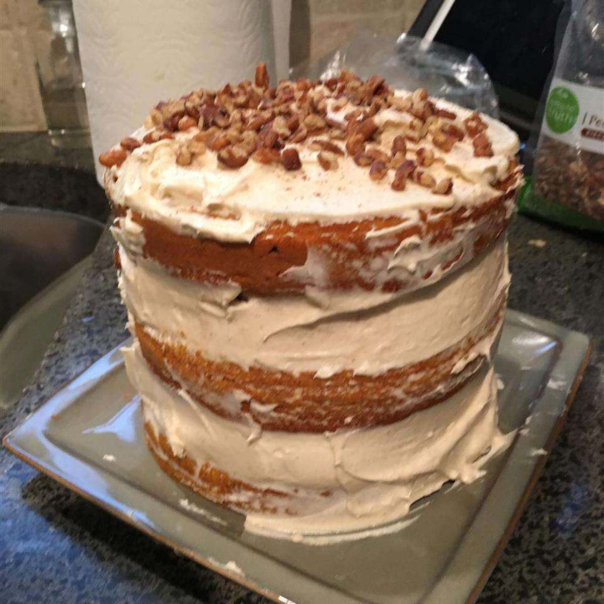 Delicious Pumpkin Spice Cake Recipe with Cinnamon Cream Cheese Frosting