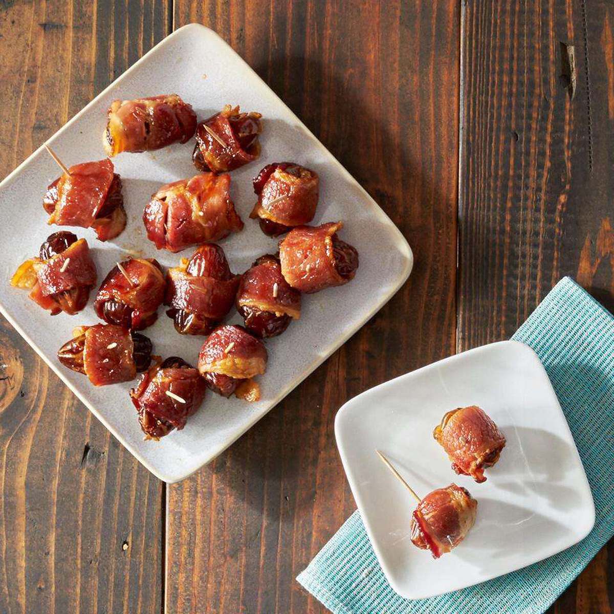 Easy Bacon Wrapped Dates Recipe