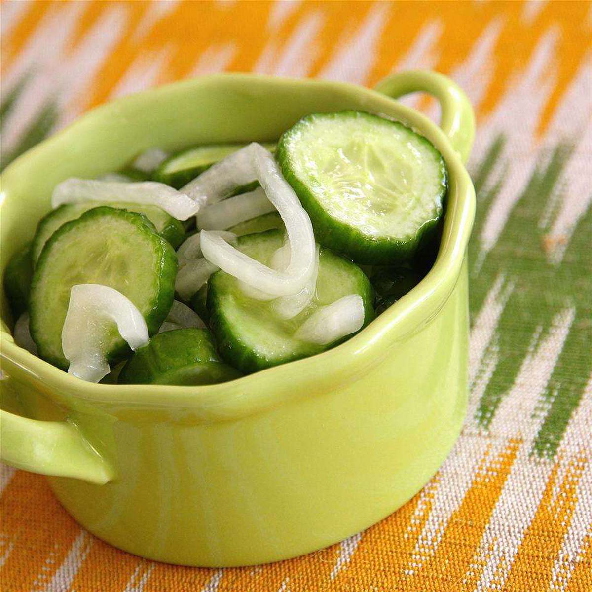 Zesty Ice Box Pickles: Buryl's Recipe
