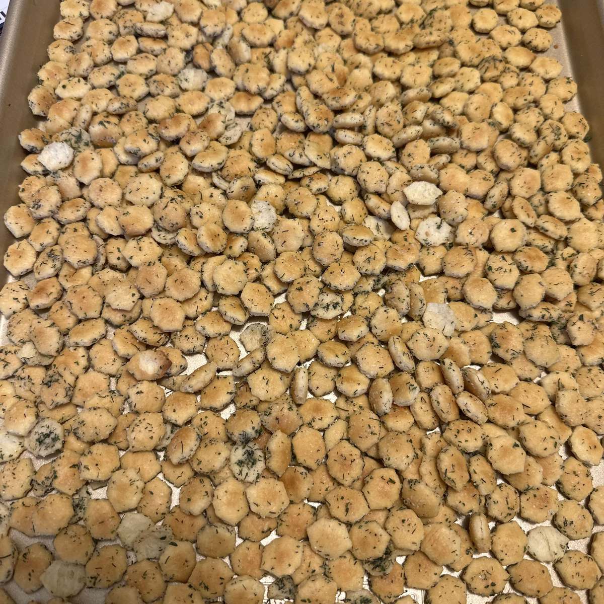 Easy Ranch Oyster Crackers Recipe