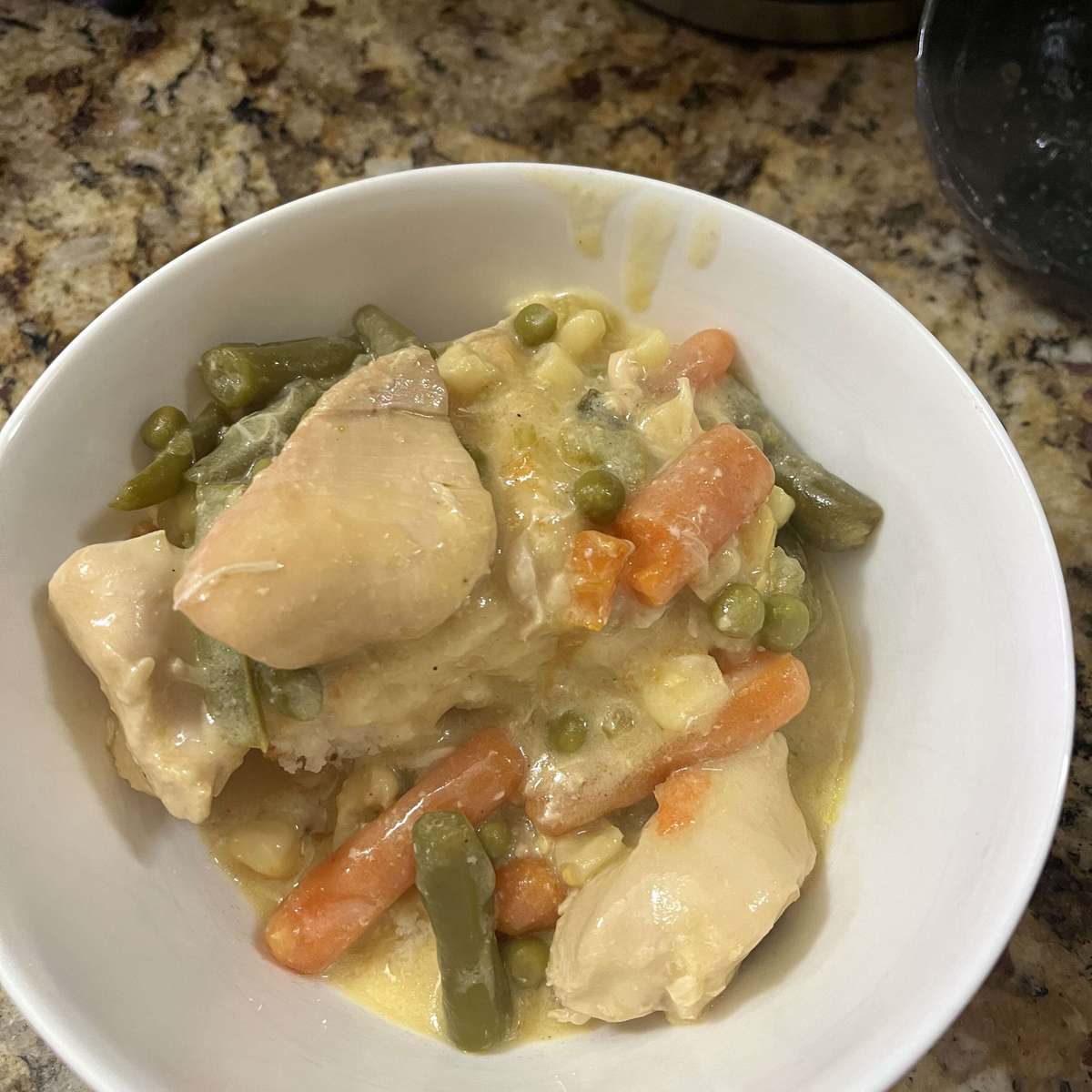 Easy Slow Cooker Chicken Pot Pie Stew Recipe