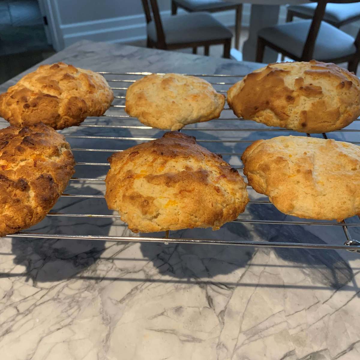 Easy Cheddar Thyme Flaky Biscuits Recipe