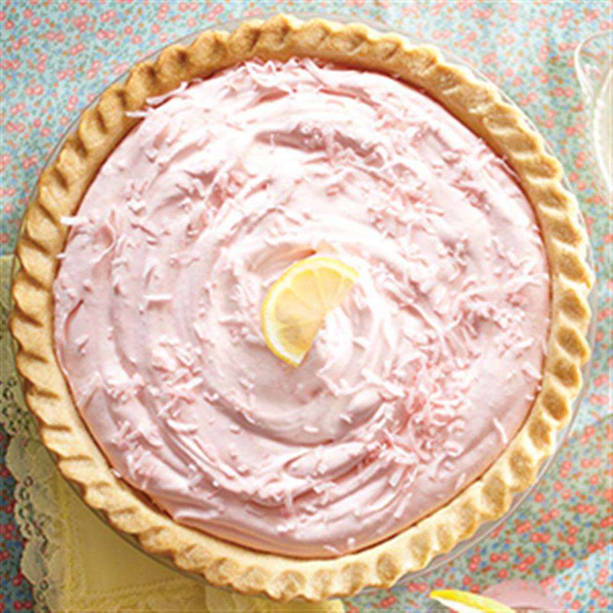 Easy Pink Lemonade Pie Recipe with Eagle Brand