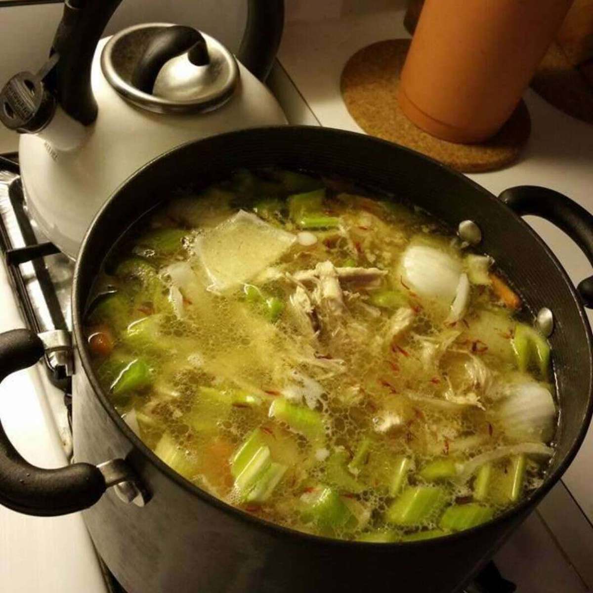 Grandpa's Garden Chicken Soup Recipe
