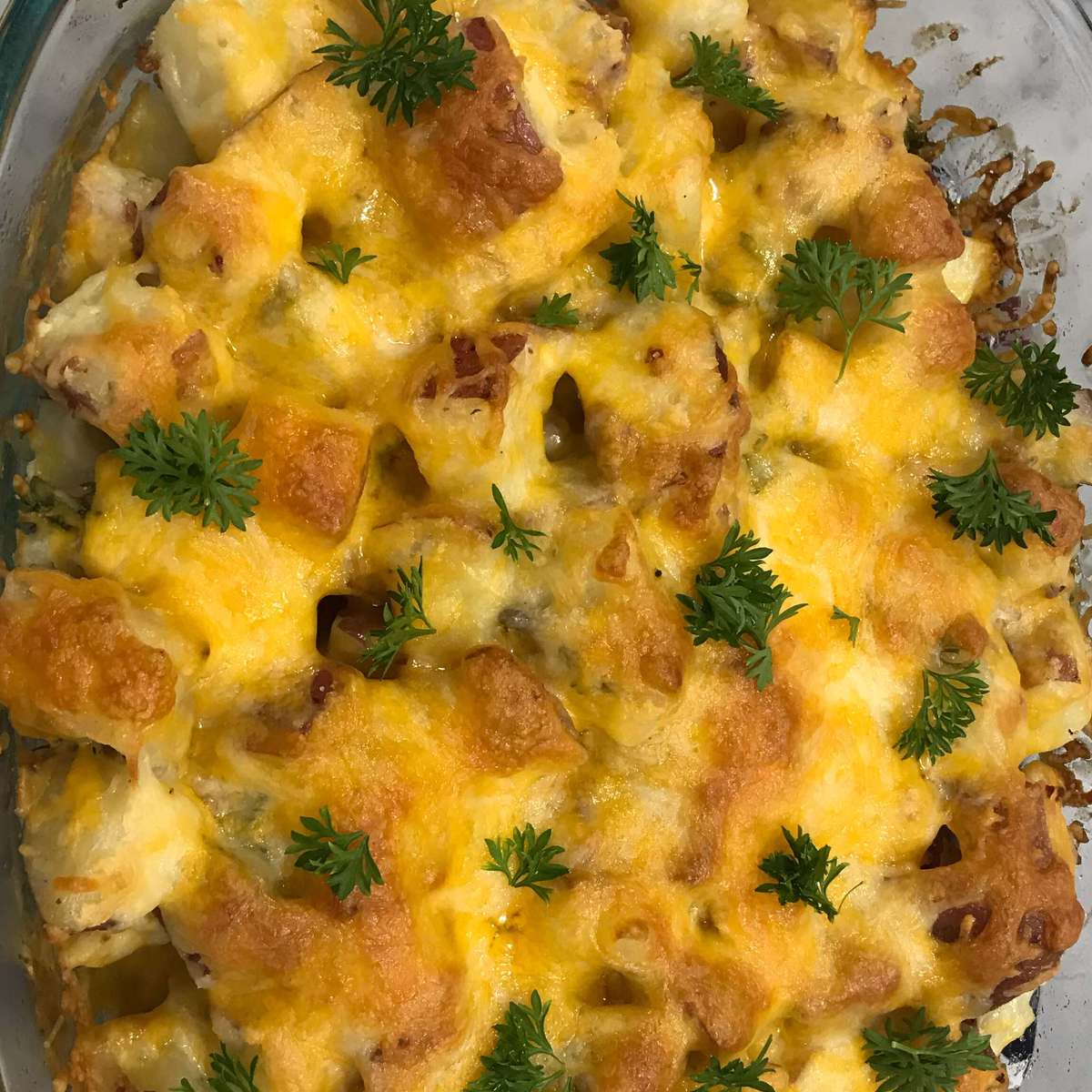 Hot German Potato Salad Casserole Recipe
