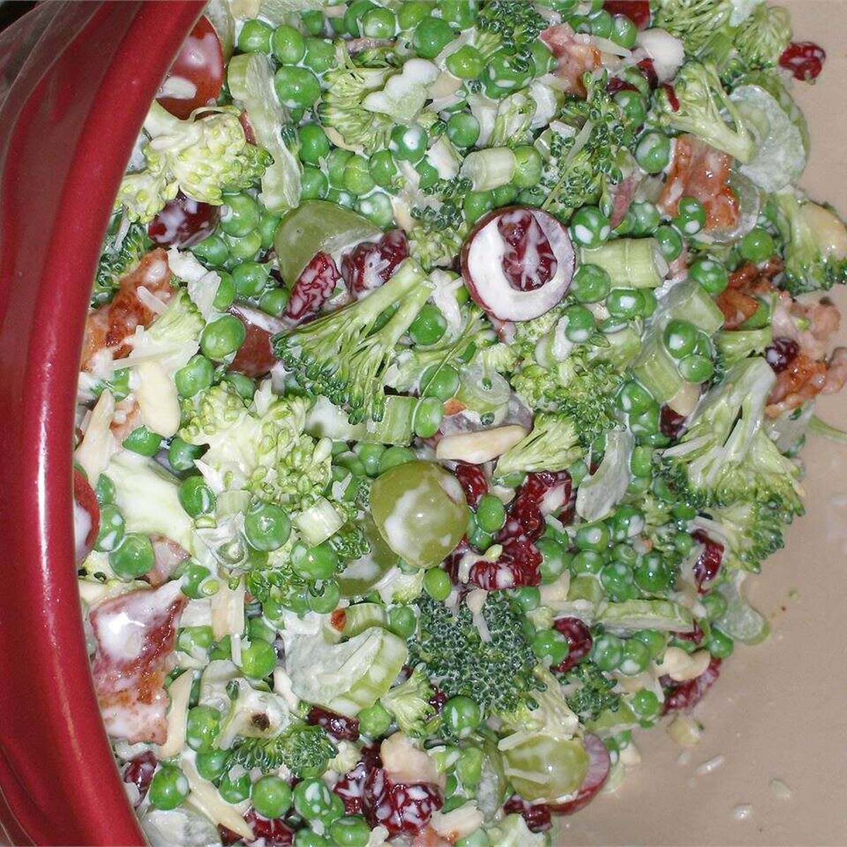 Easy Raw Veggie Picnic Salad Recipe