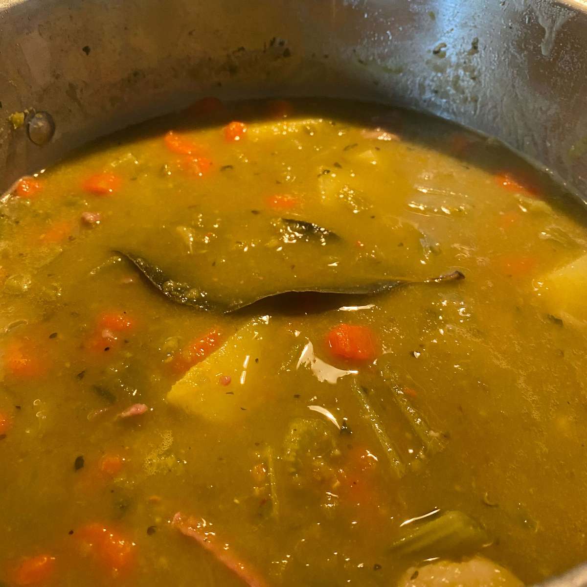 Hearty Ham Bone and Split Pea Soup Recipe