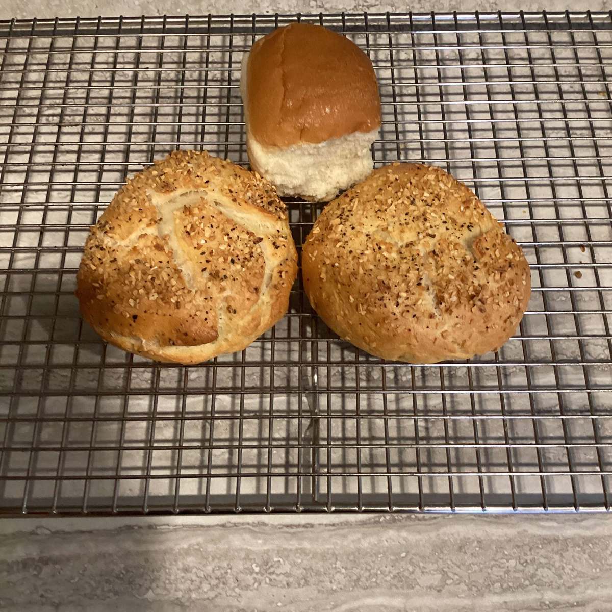 Easy 2-Ingredient Dough Bread Bowls Recipe