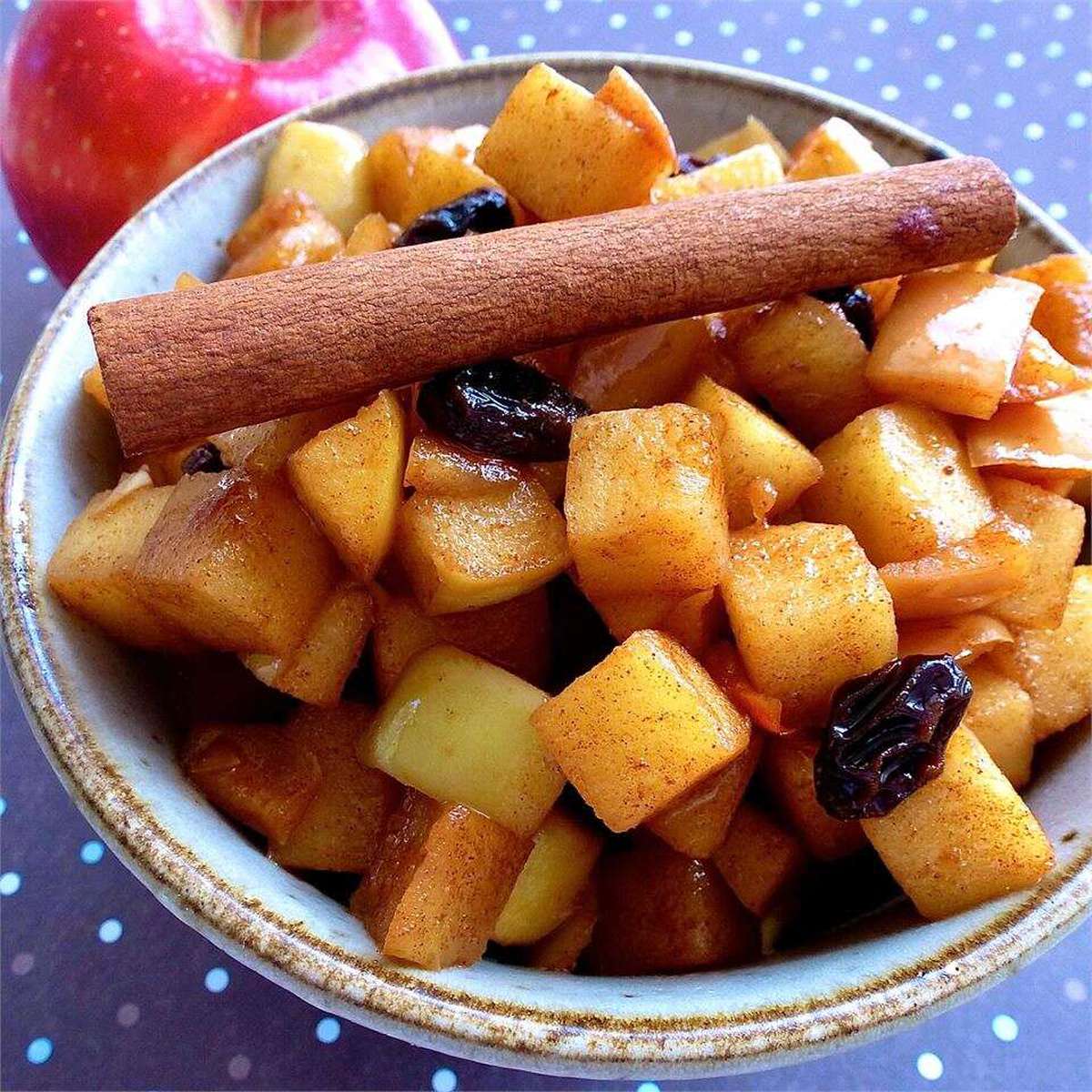 Easy Bourbon Fried Apples Recipe