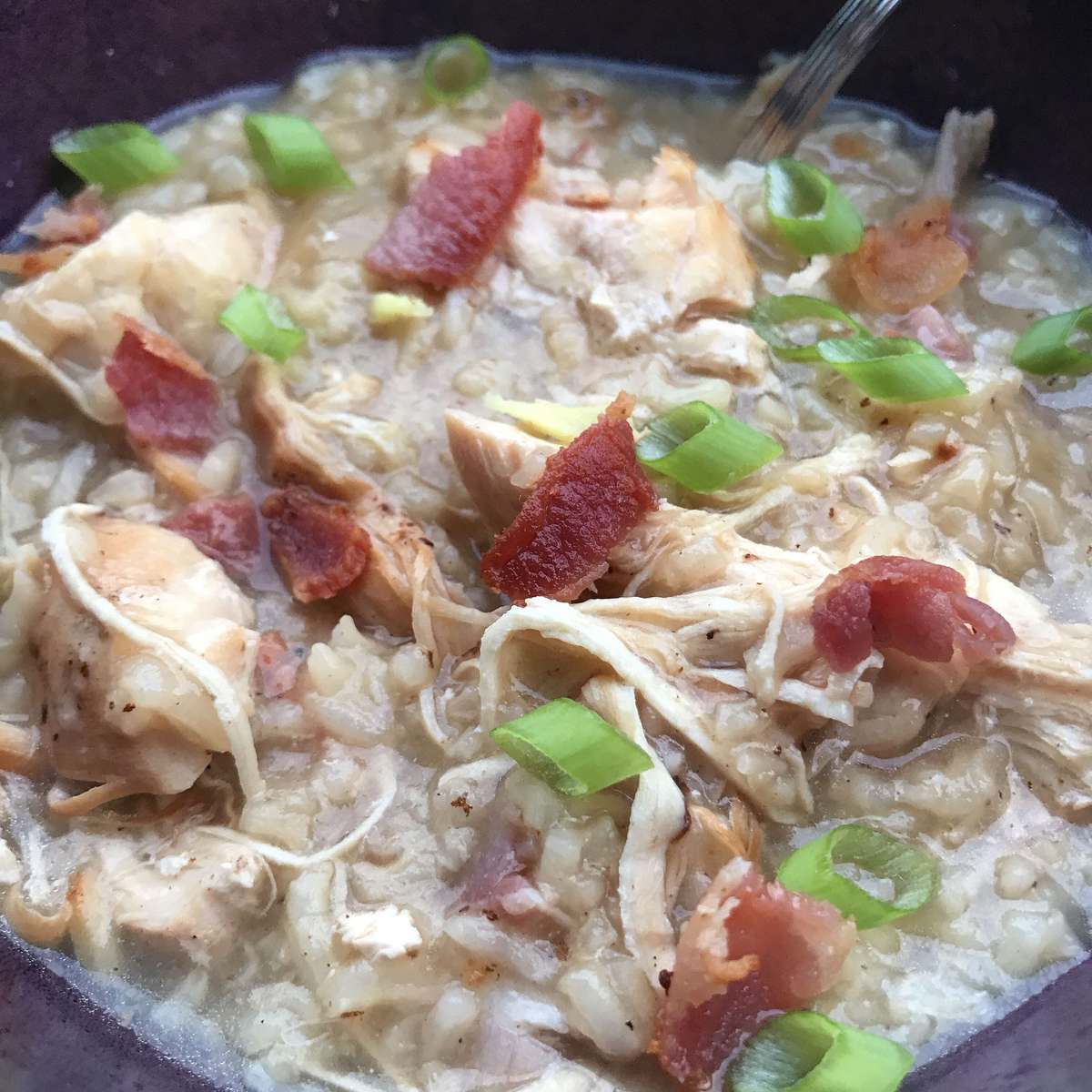 Easy Instant Pot Chicken Congee Recipe