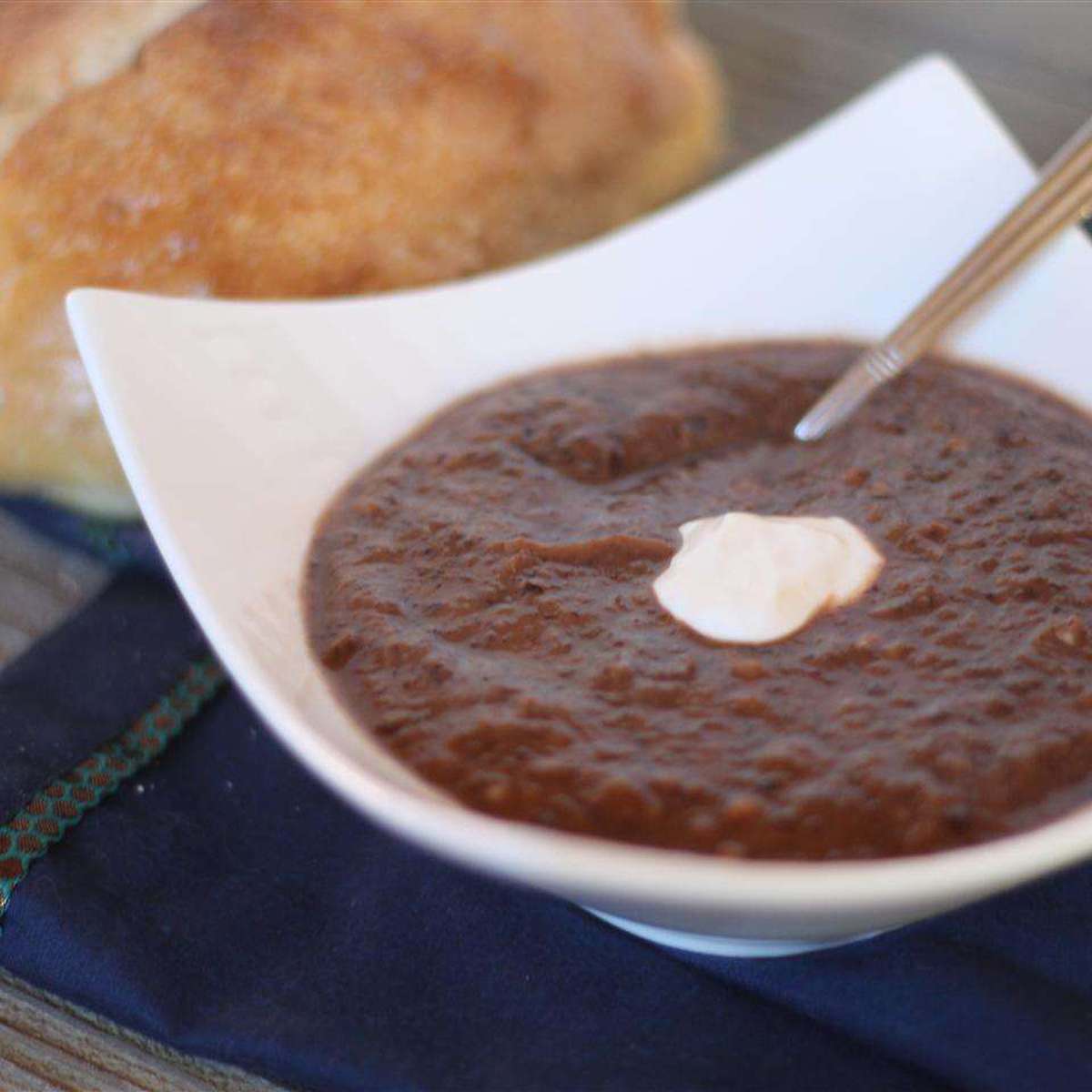 Easy Pumpkin Black Bean Soup Recipe