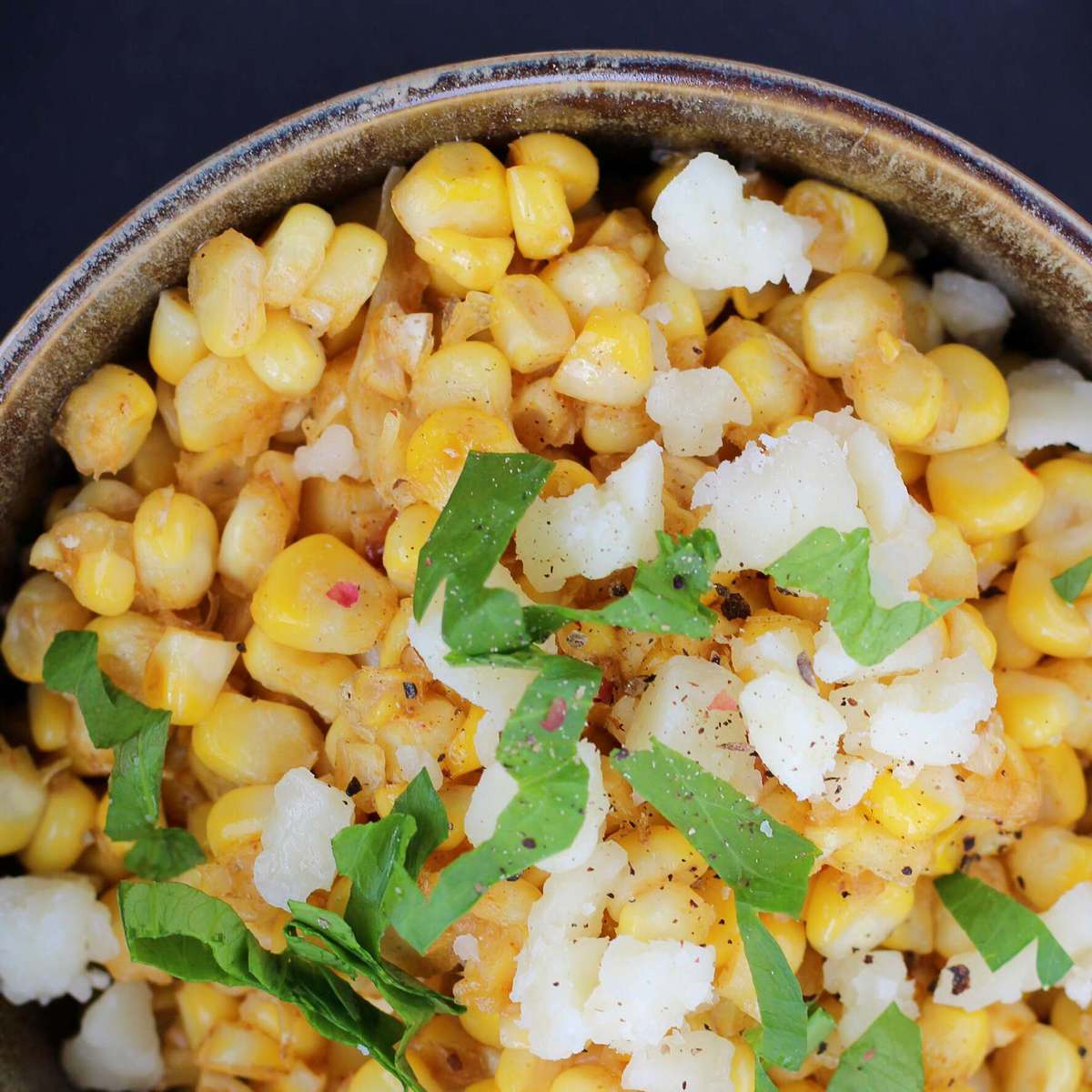 Easy Skillet Mexican Street Corn Recipe