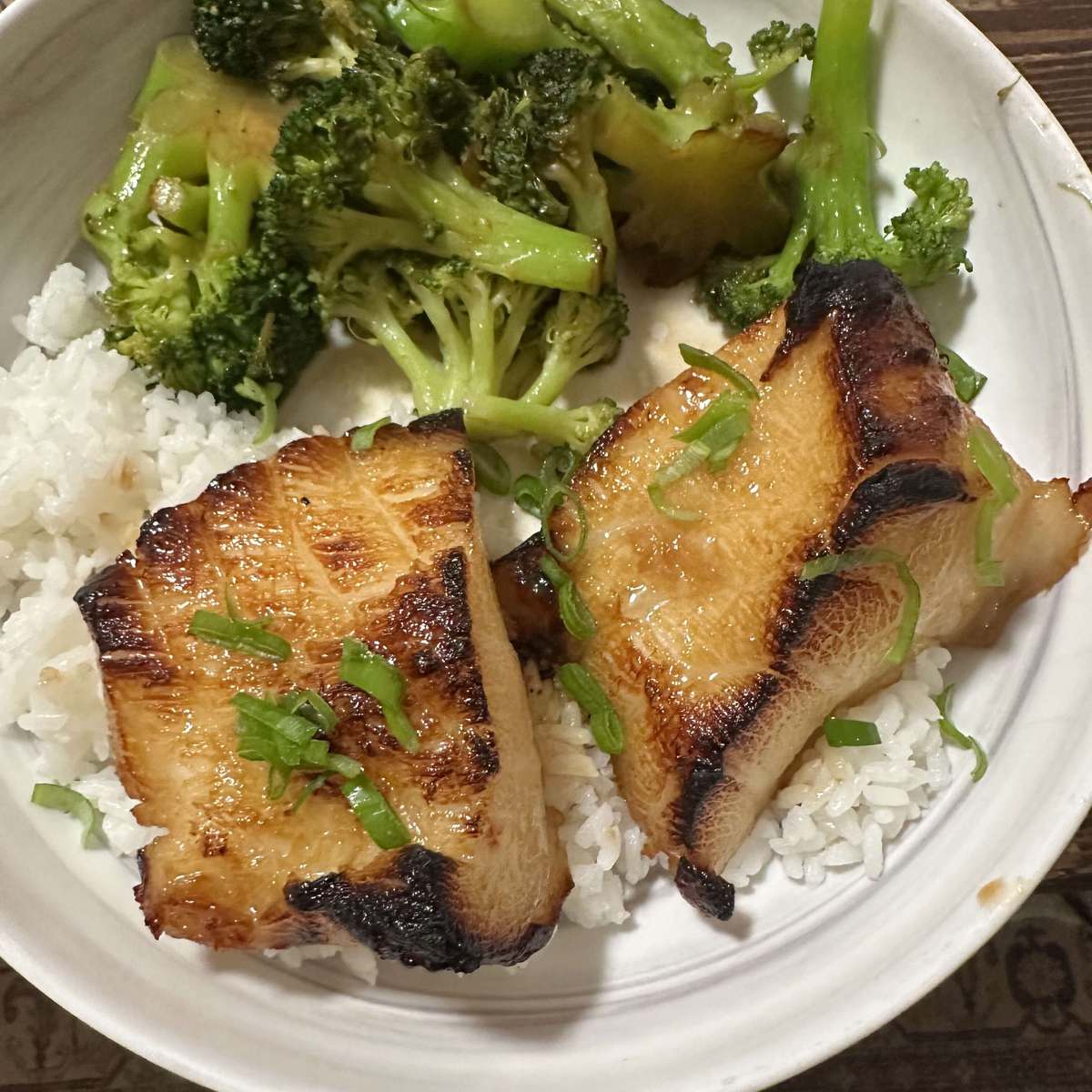Miso Glazed Chilean Sea Bass Recipe