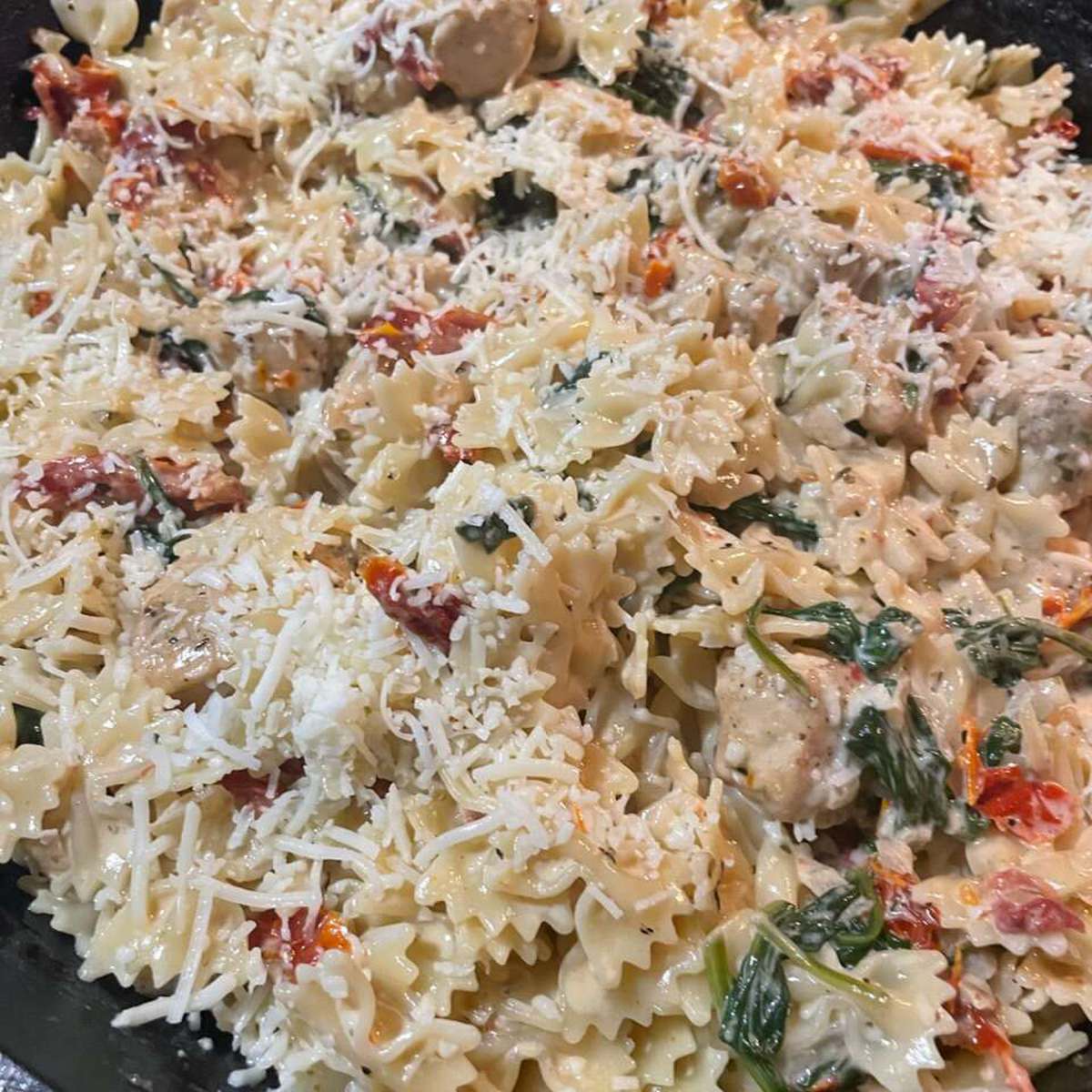 Creamy Tuscan Chicken Pasta Recipe
