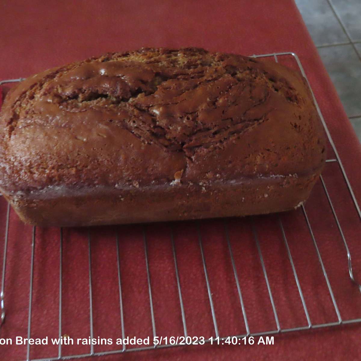 Easy Homemade Cinnamon Bread Recipe