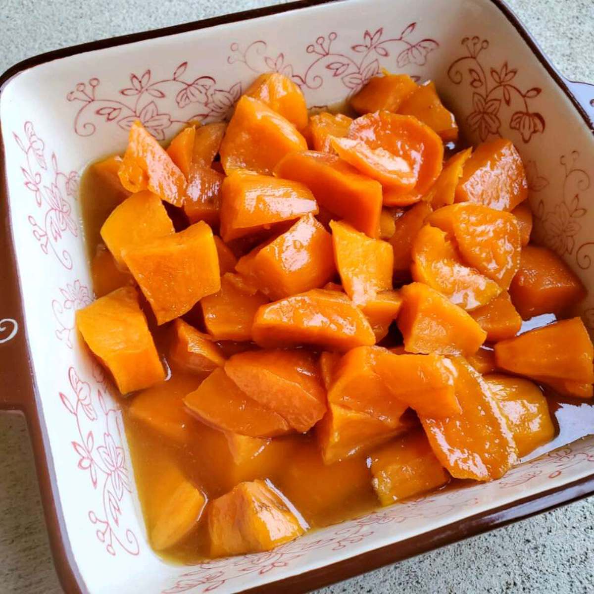 Delicious Candied Sweet Potatoes Recipe with Orange Juice