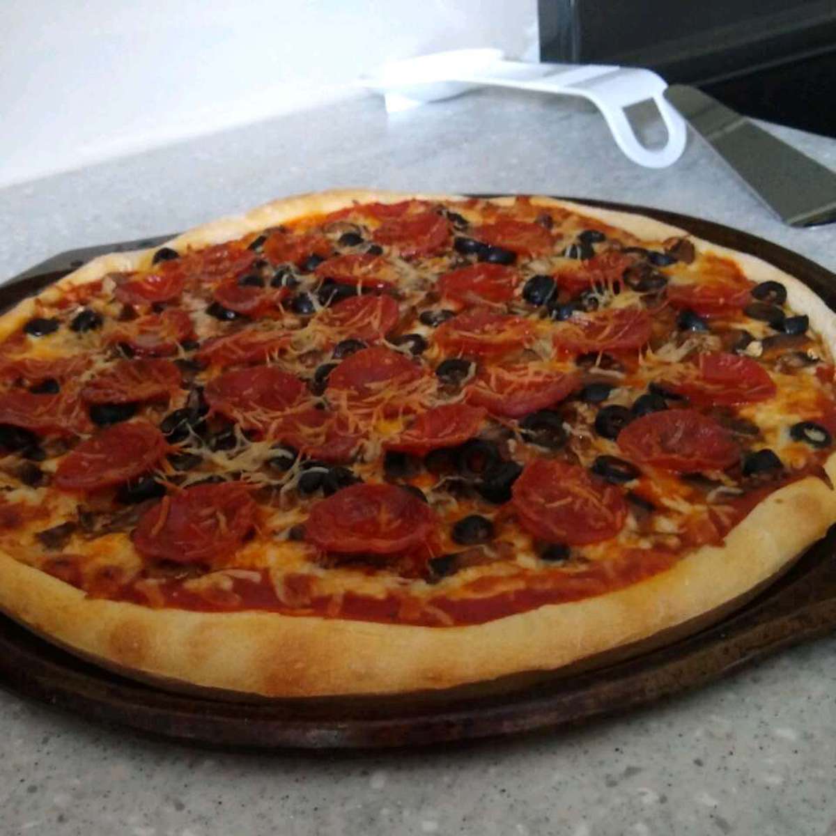 Easy Bread Machine Thin Crust Pizza Dough Recipe