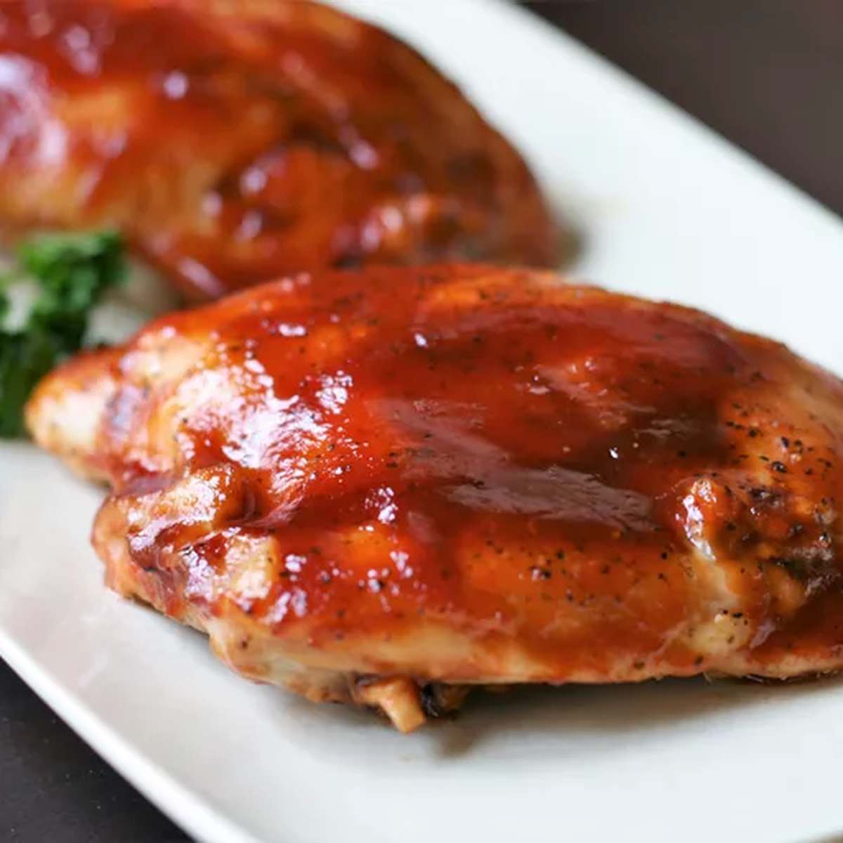 Oven Baked BBQ Chicken Breast Recipe