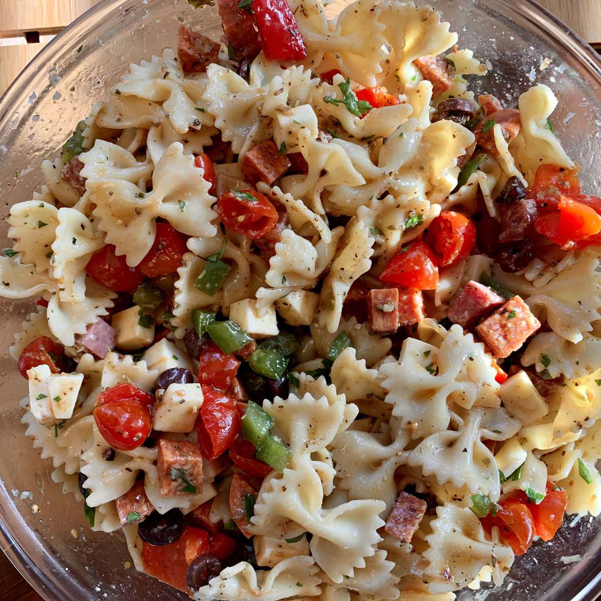 Easy Antipasto Pasta Salad Recipe