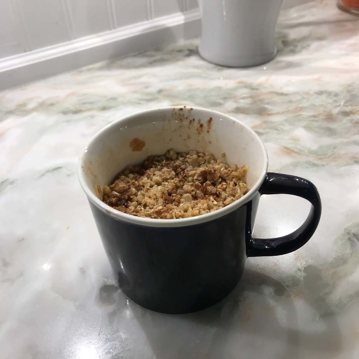 Easy Apple Crisp Mug Recipe