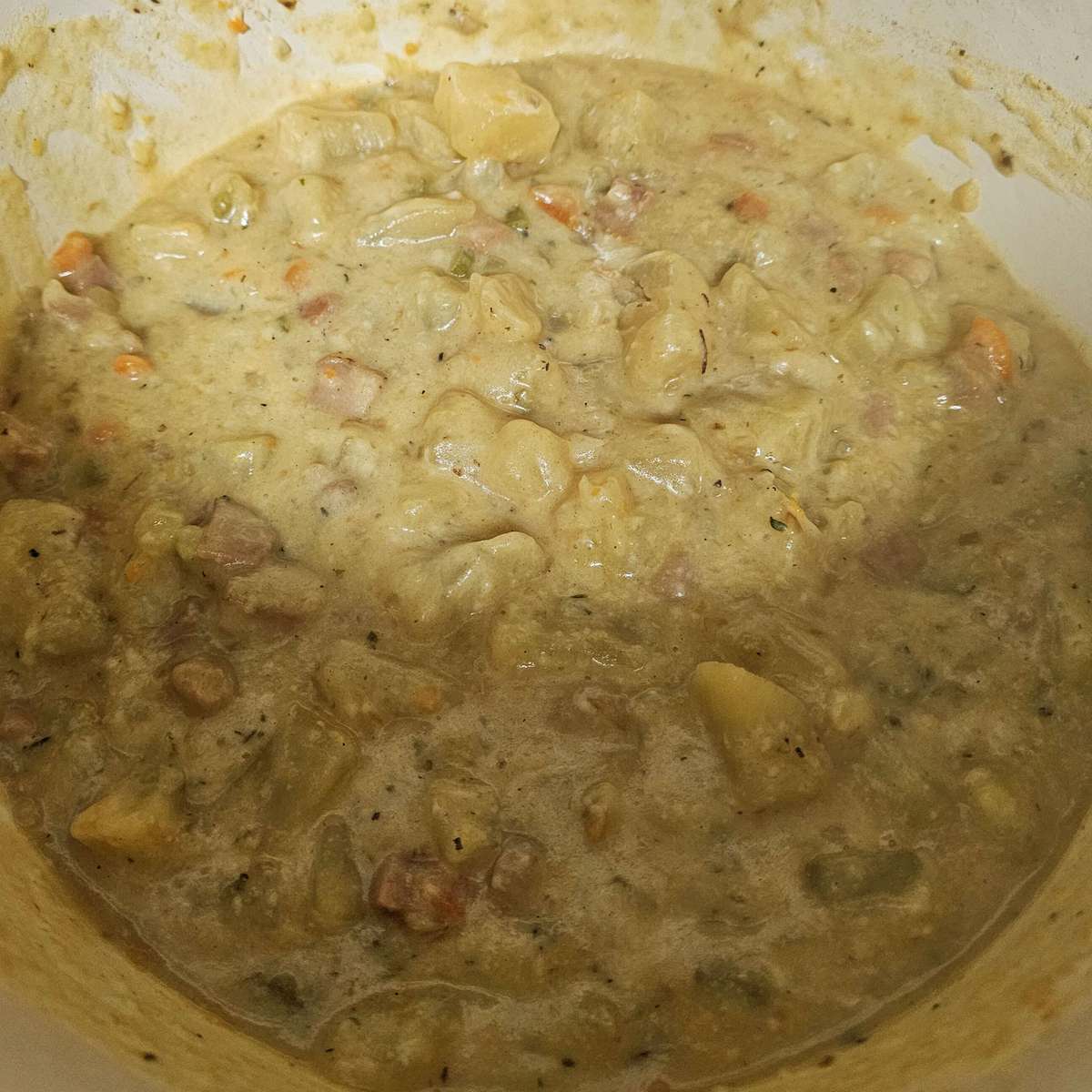 Easy Ham and Potato Soup Recipe