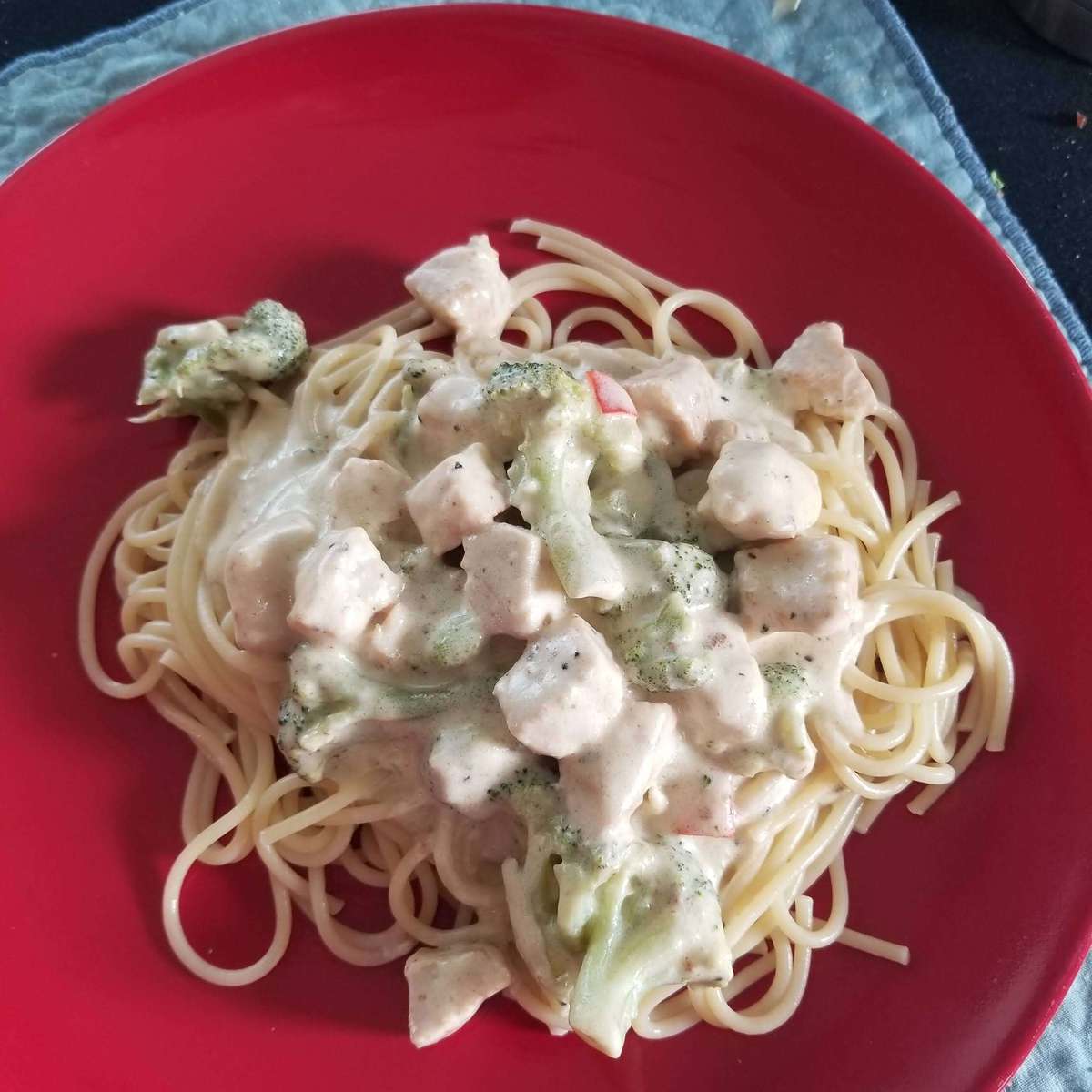 Easy Chicken Alfredo Recipe with Vegetables