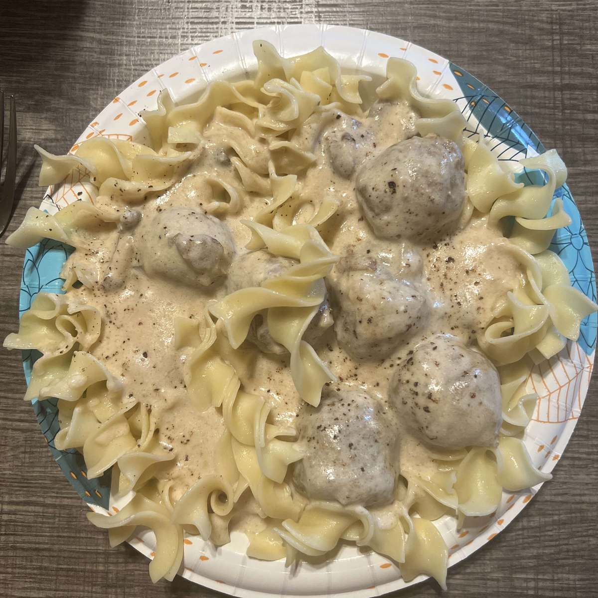 Easy Meatball Stroganoff Recipe