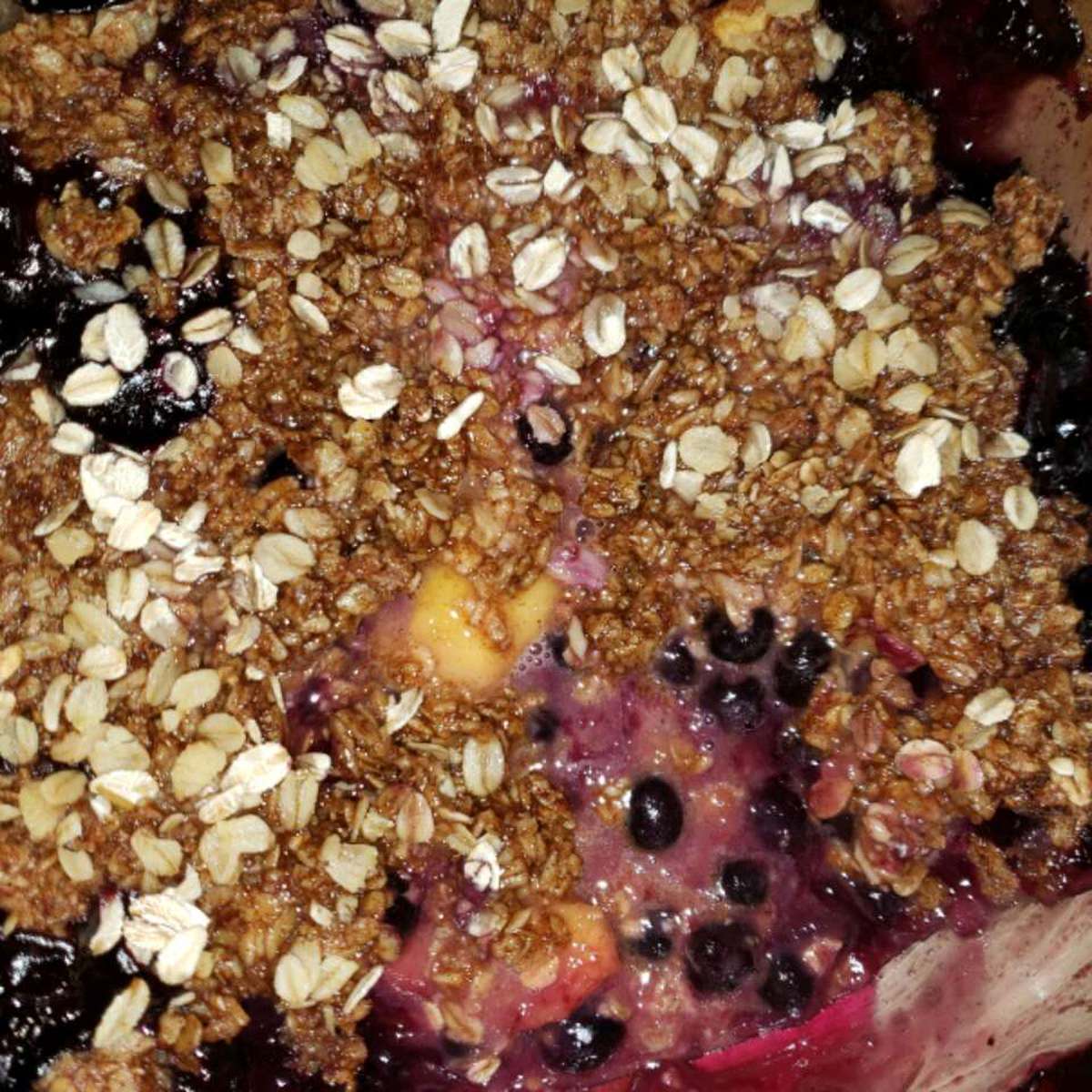 Blueberry Peach Crisp Recipe