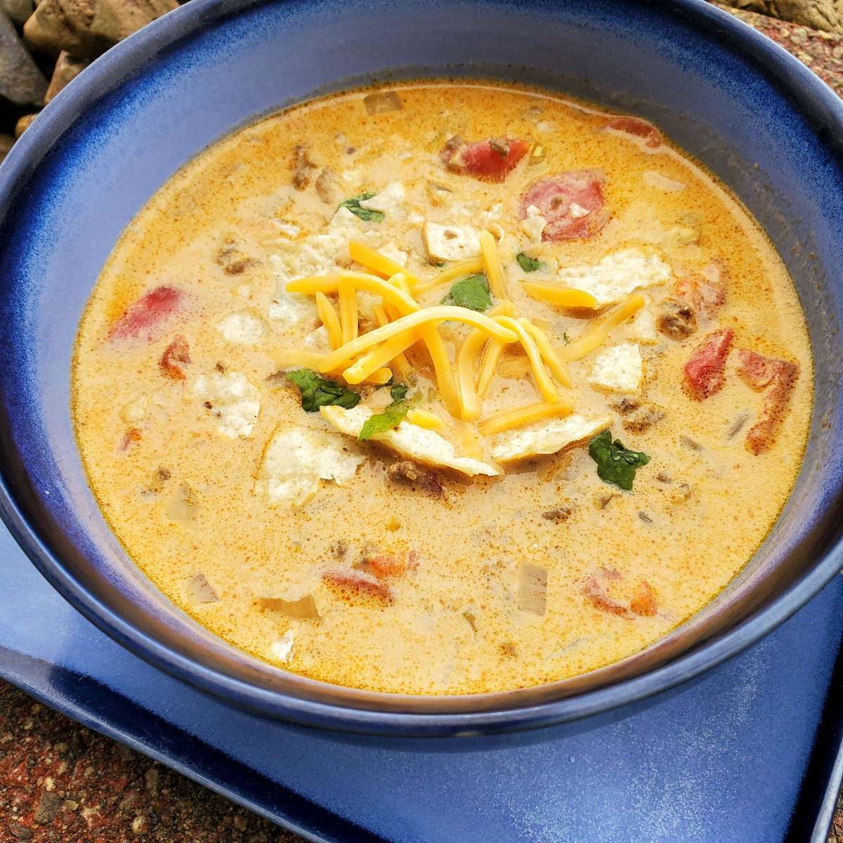 Easy Creamy Taco Soup Recipe