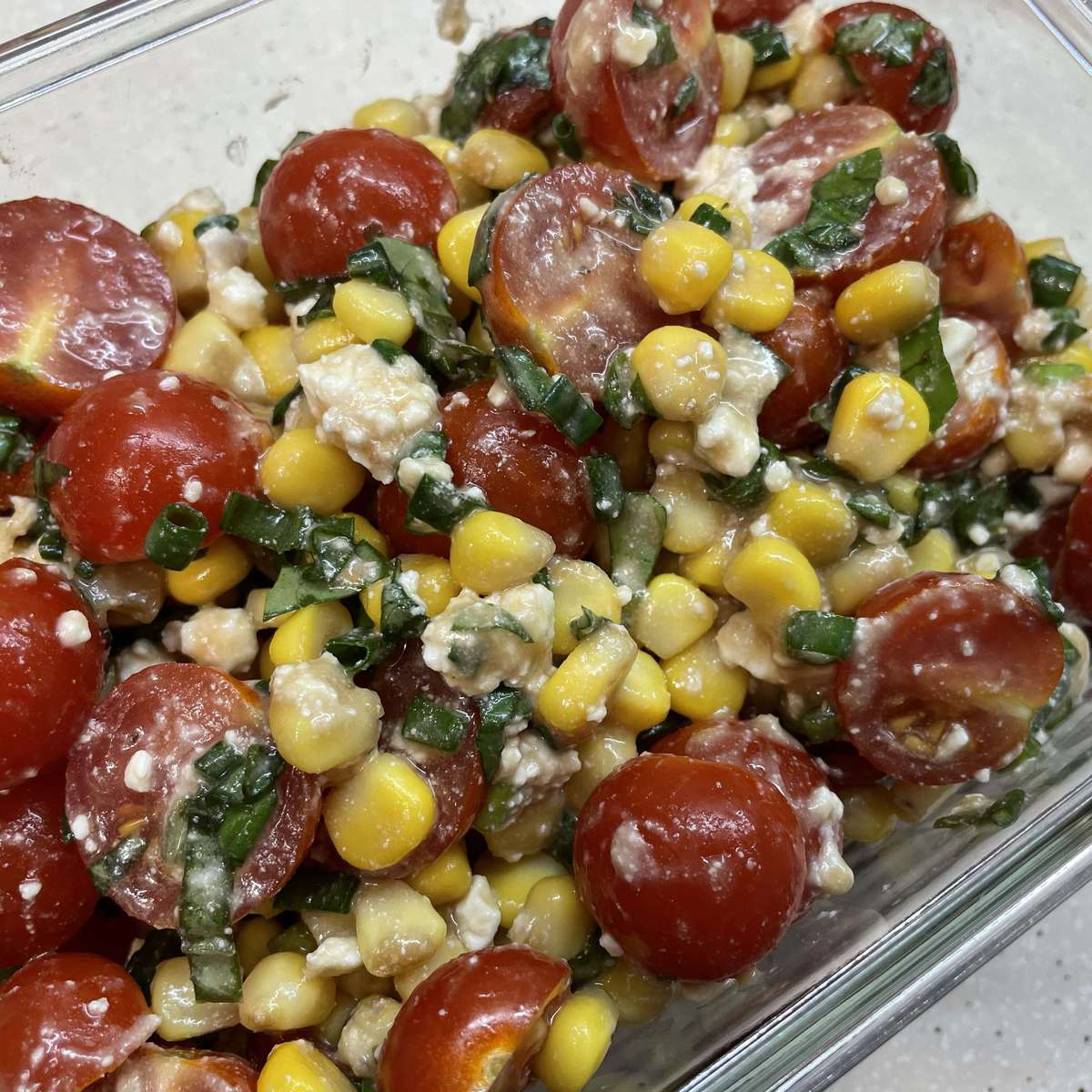 Fresh Corn and Cherry Tomato Salad Recipe