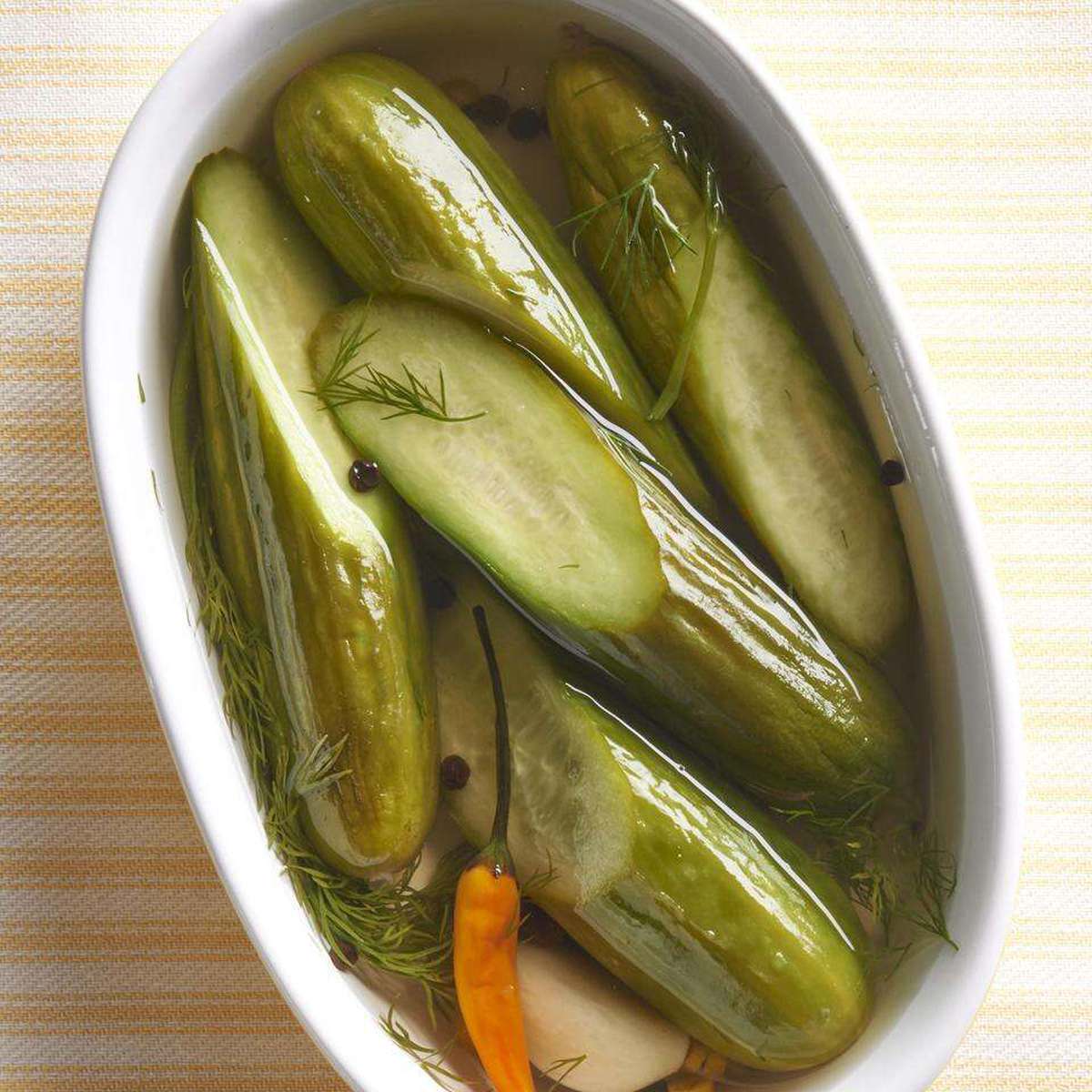Authentic Ukrainian Dill and Garlic Pickles Recipe