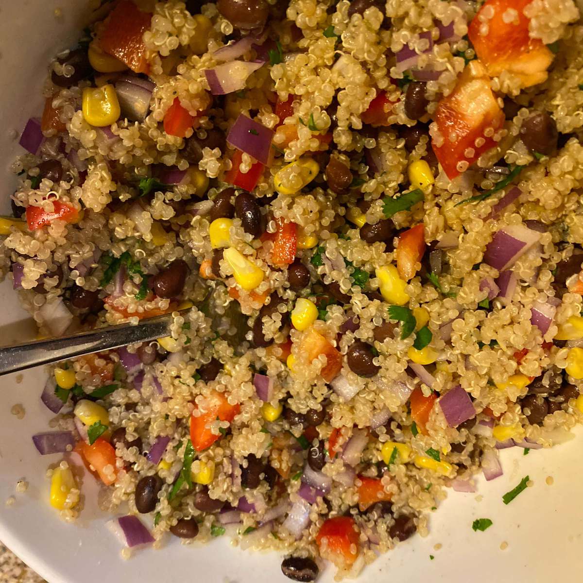 Black Bean, Corn and Quinoa Salad Recipe