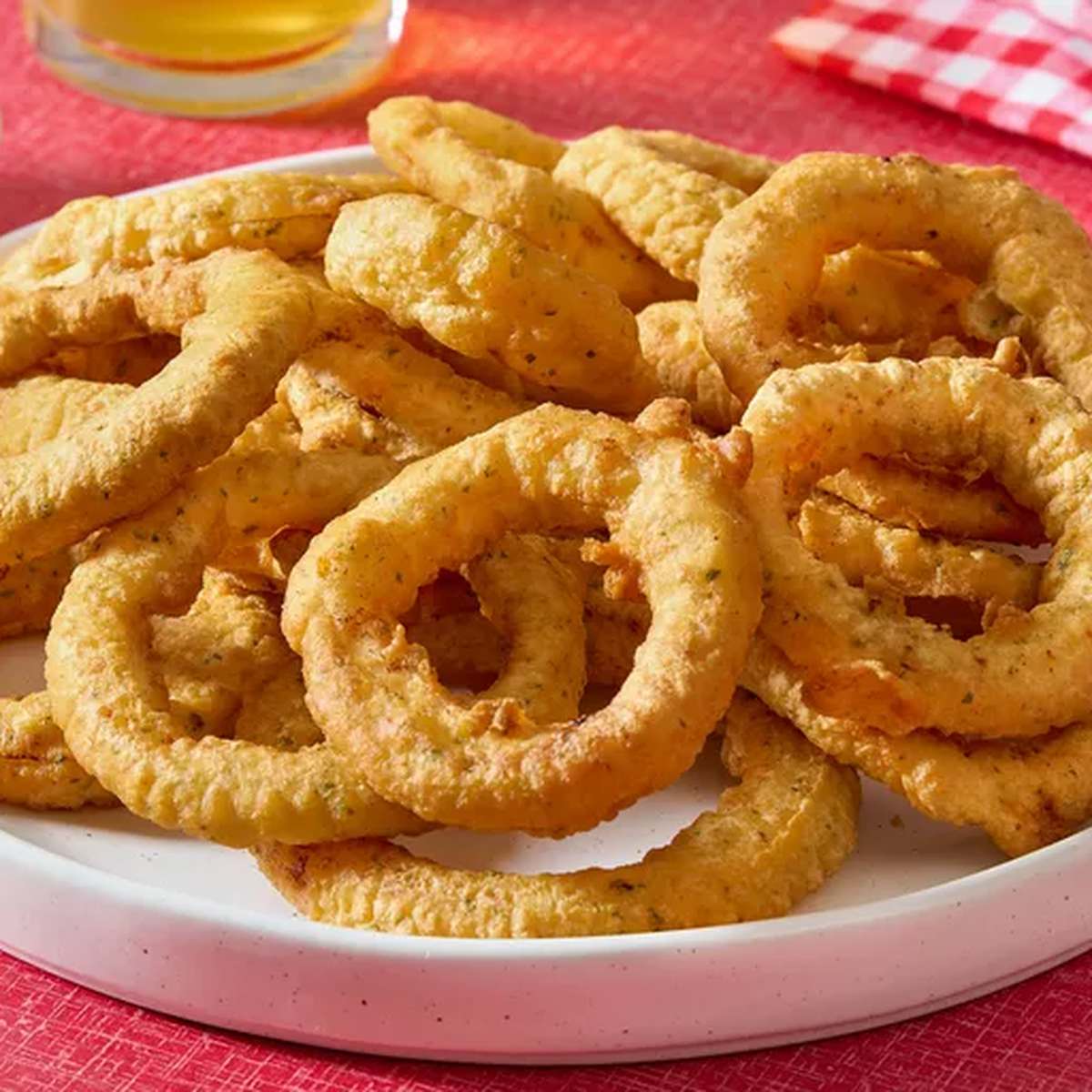 Crispy Beer Battered Onion Rings Recipe